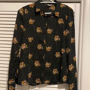 Simons Twik Retro Floral Blouse